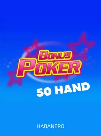 Bonus Poker 50 Hand Game